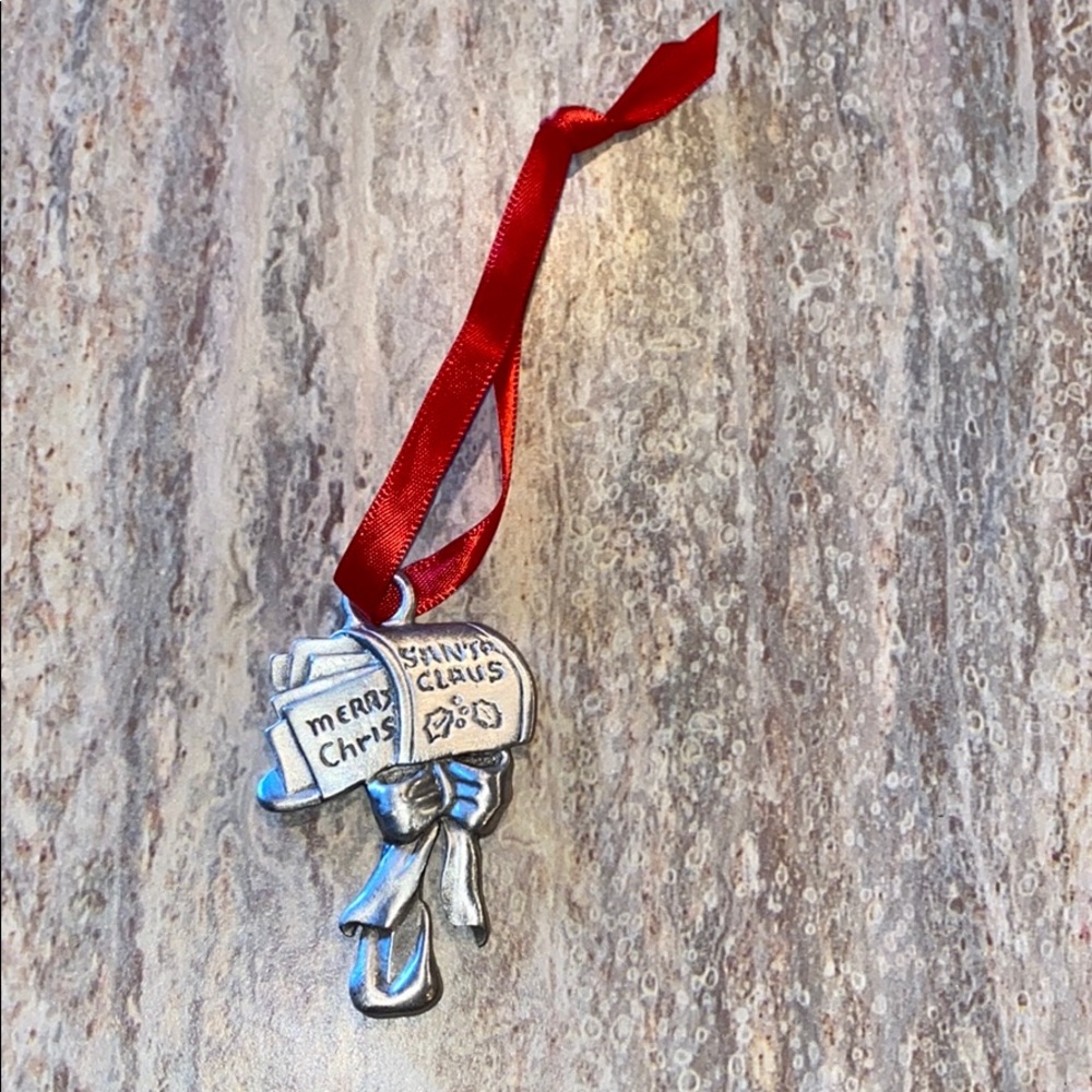 L.C. Pewter Christmas Ornament
